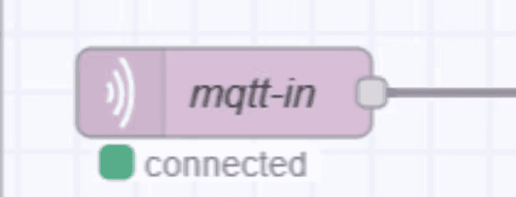 Image showing the node status Image showing the node status